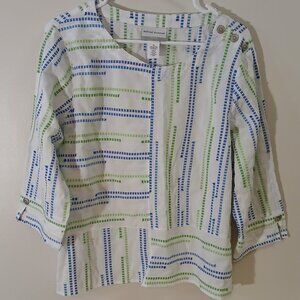NWOT Alfred Dunner blouse - size petite large